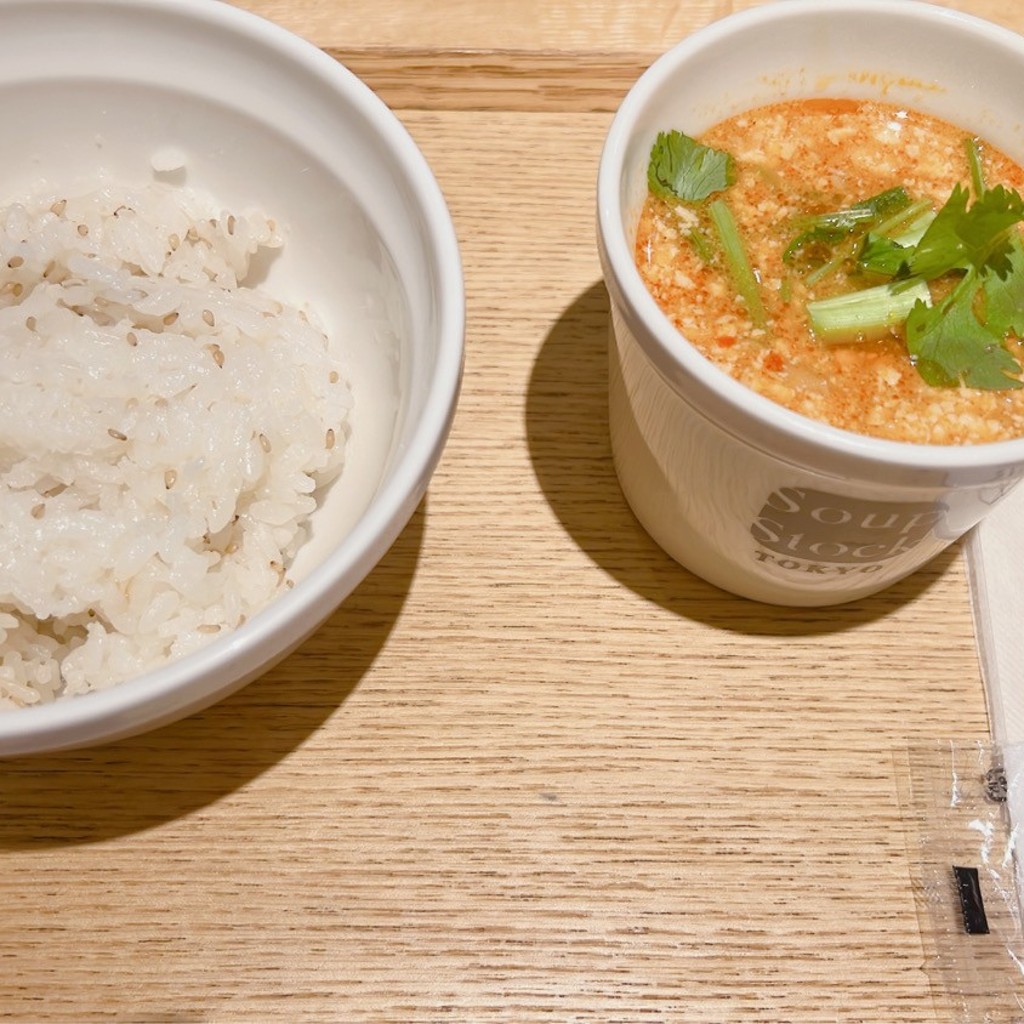 ユーザーが投稿した雲南豆腐の写真 - 実際訪問したユーザーが直接撮影して投稿した恵比寿南洋食スープストック東京 アトレ恵比寿店の写真