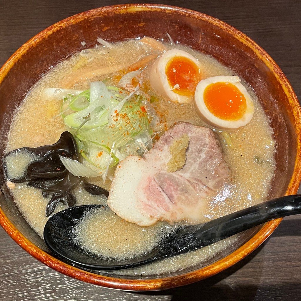 ユーザーが投稿した味噌ラーメンの写真 - 実際訪問したユーザーが直接撮影して投稿した住吉ラーメン専門店札幌みその キャナルシティ博多店の写真