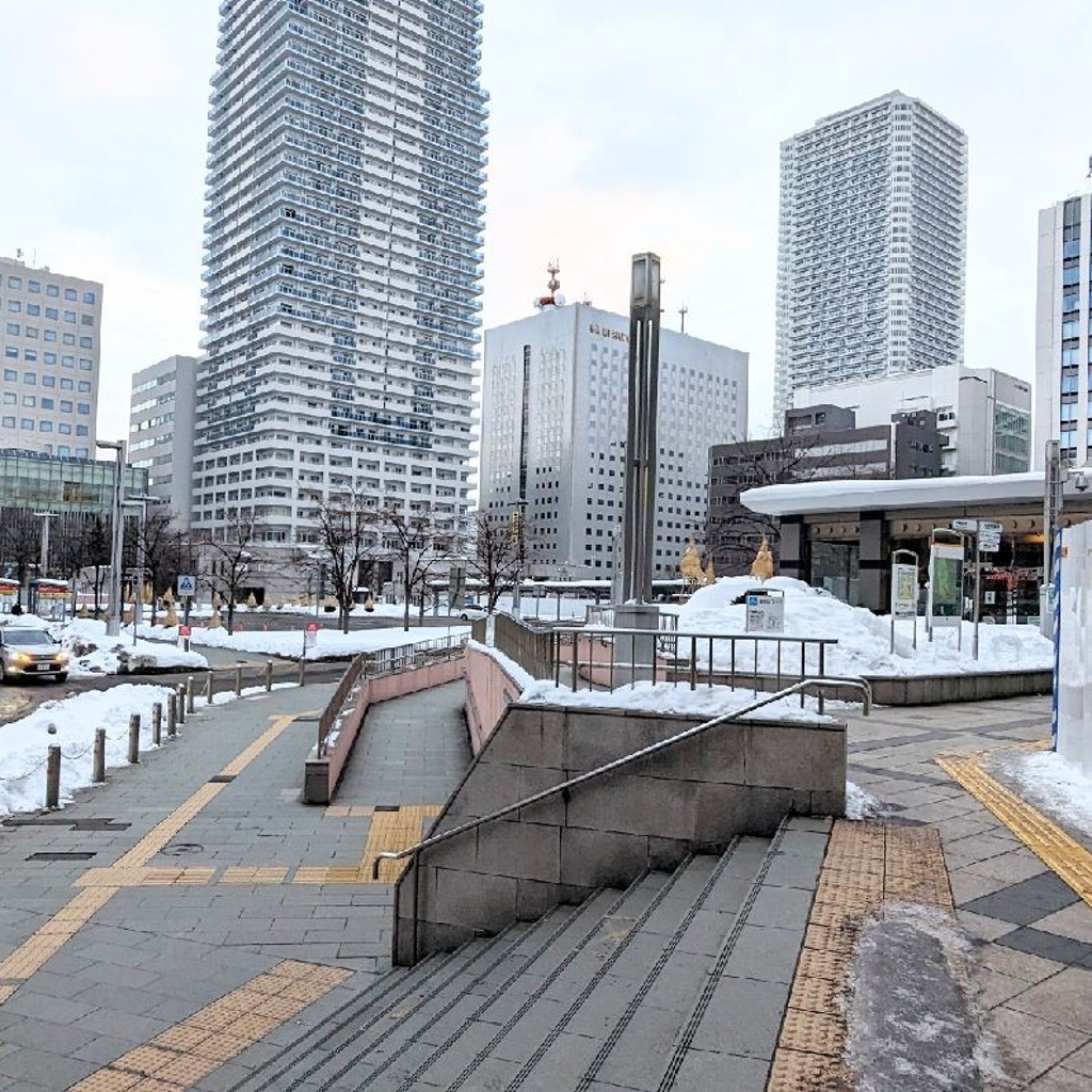 実際訪問したユーザーが直接撮影して投稿した北七条西広場札幌駅北口広場の写真