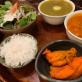 実際訪問したユーザーが直接撮影して投稿した難波中インドカレーKarma Curry&Cafe なんばパークス店の写真