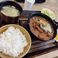 味噌カツ丼 もつ味噌煮込み - 実際訪問したユーザーが直接撮影して投稿した用土フードコート寄居パーキングエリア(下り)・スナックコーナーの写真のメニュー情報