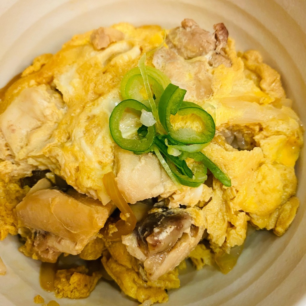 ユーザーが投稿した親子丼定食の写真 - 実際訪問したユーザーが直接撮影して投稿した永山うどん杵屋 永山グリナード店の写真