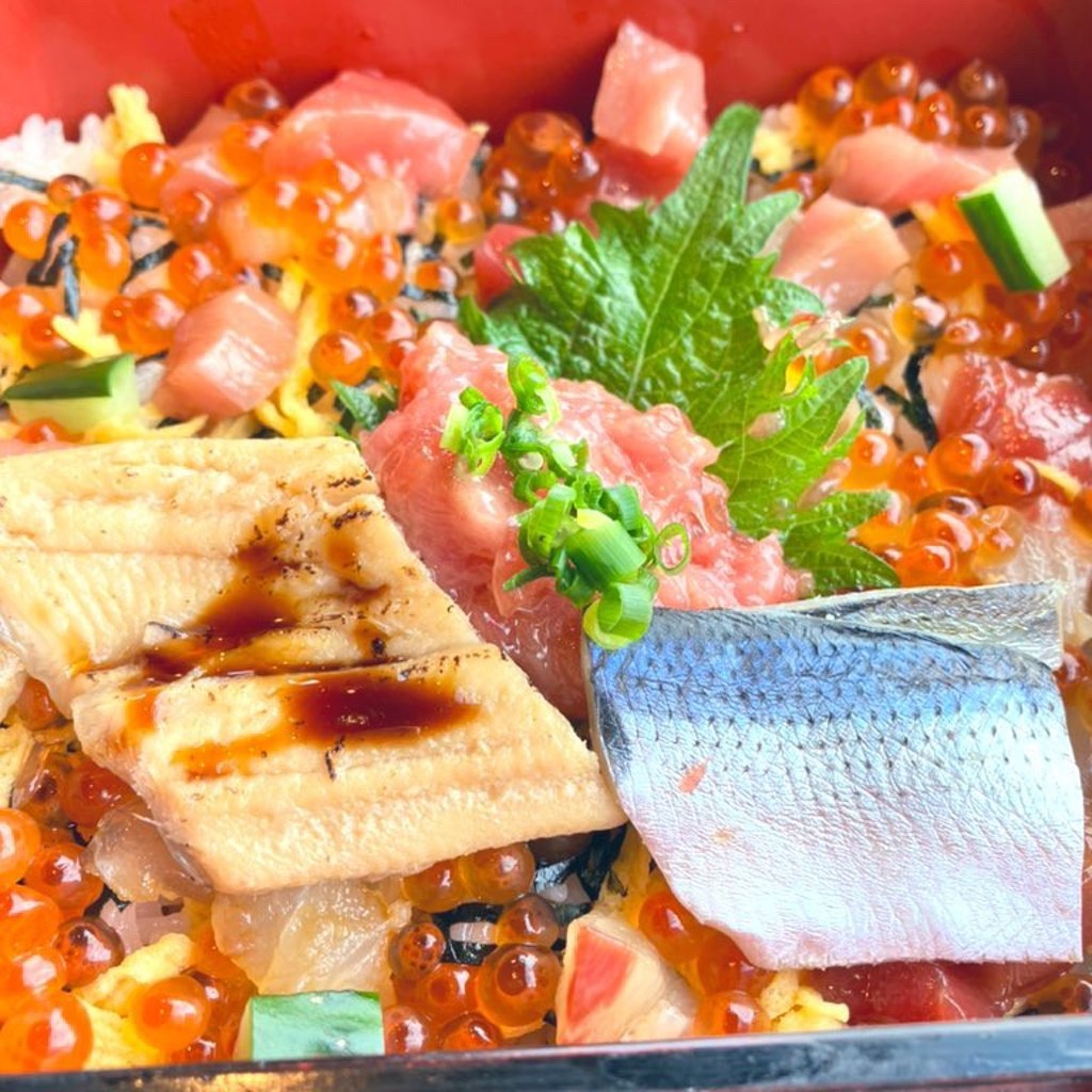 ユーザーが投稿した海の幸のばらちらし御膳の写真 - 実際訪問したユーザーが直接撮影して投稿した関口和食 / 日本料理ホテル椿山荘東京 みゆきの写真