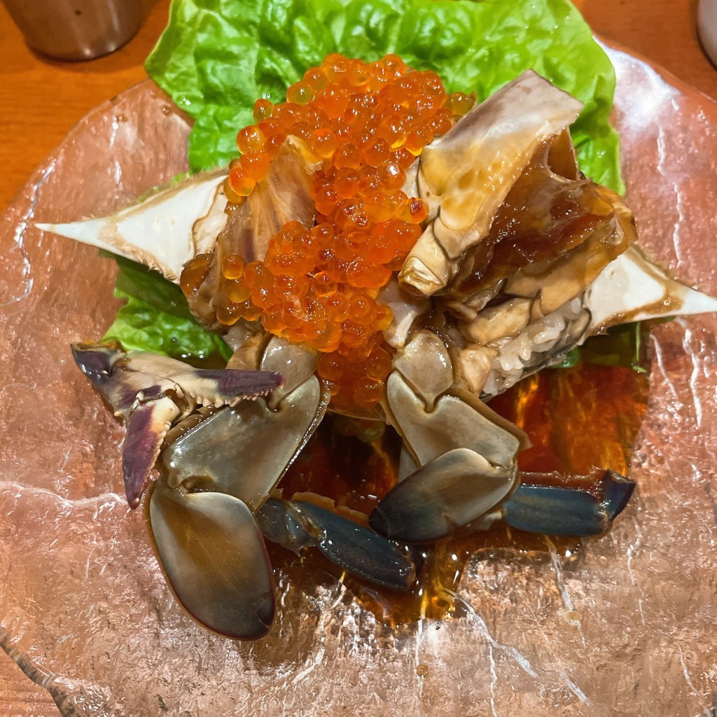 ユーザーが投稿したカンジャンケジャンの写真 - 実際訪問したユーザーが直接撮影して投稿した福島韓国料理入ルの写真