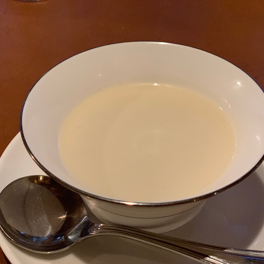 ユーザーが投稿した本日のスープの写真 - 実際訪問したユーザーが直接撮影して投稿した小淵沢町洋食カントリーレストラン キースプリングの写真