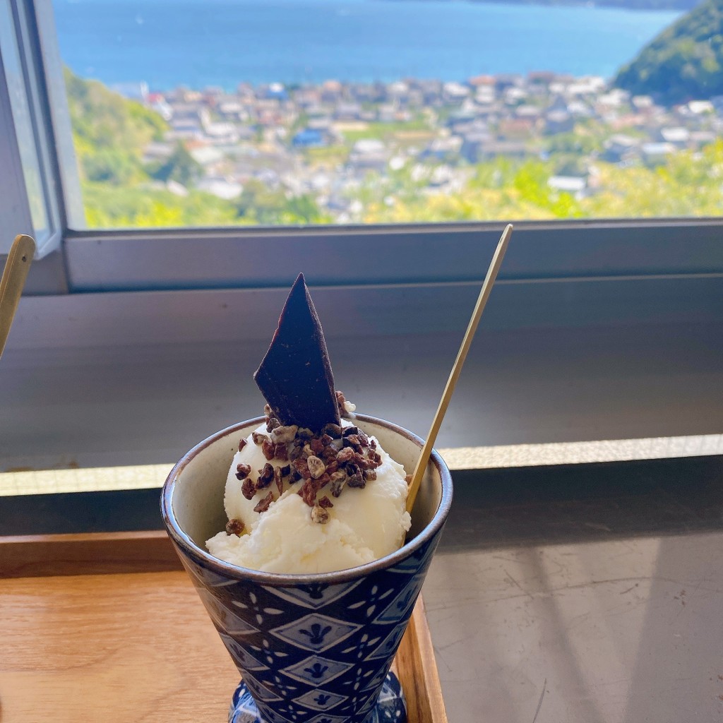 ユーザーが投稿したジェラートの写真 - 実際訪問したユーザーが直接撮影して投稿した向島町立花チョコレートUSHIO CHOCOLATLの写真