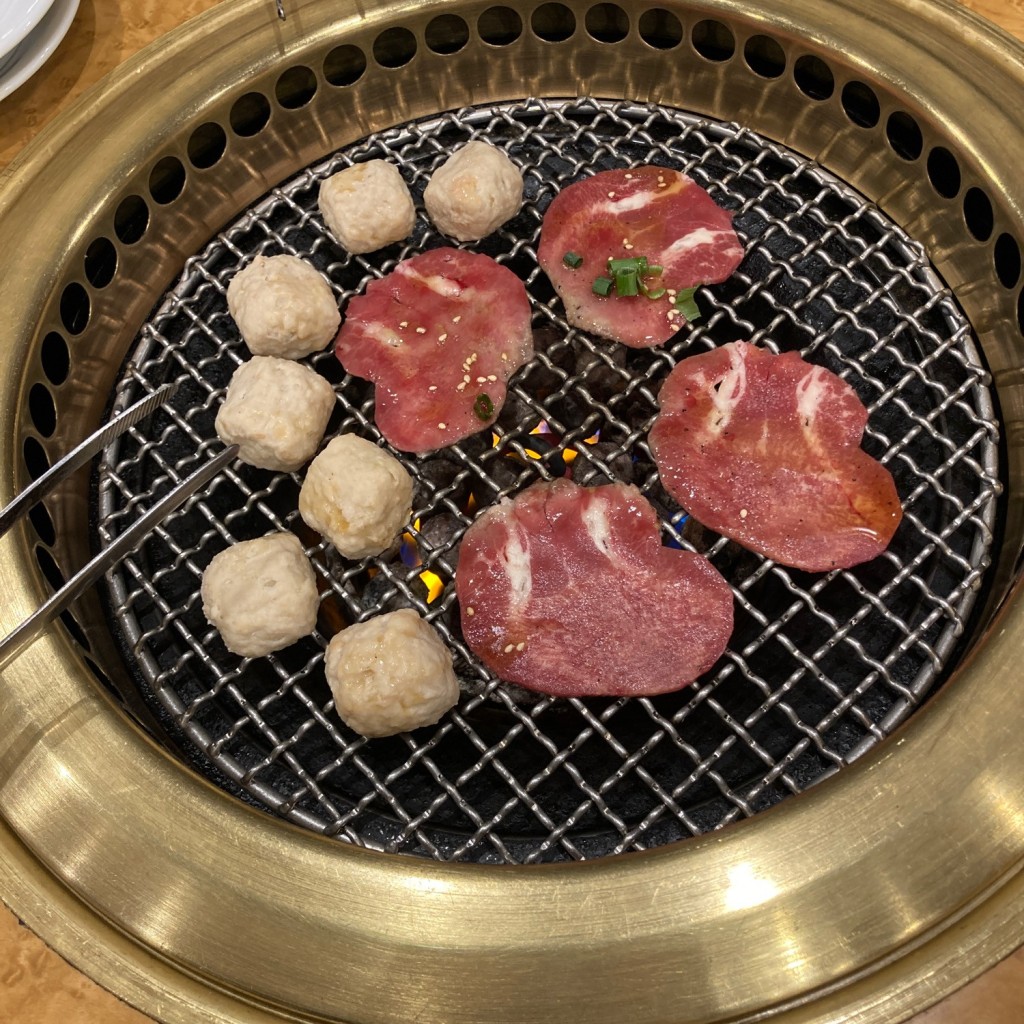 ユーザーが投稿した上タン塩焼きの写真 - 実際訪問したユーザーが直接撮影して投稿した東日暮里焼肉焼肉牛星 三河島店の写真