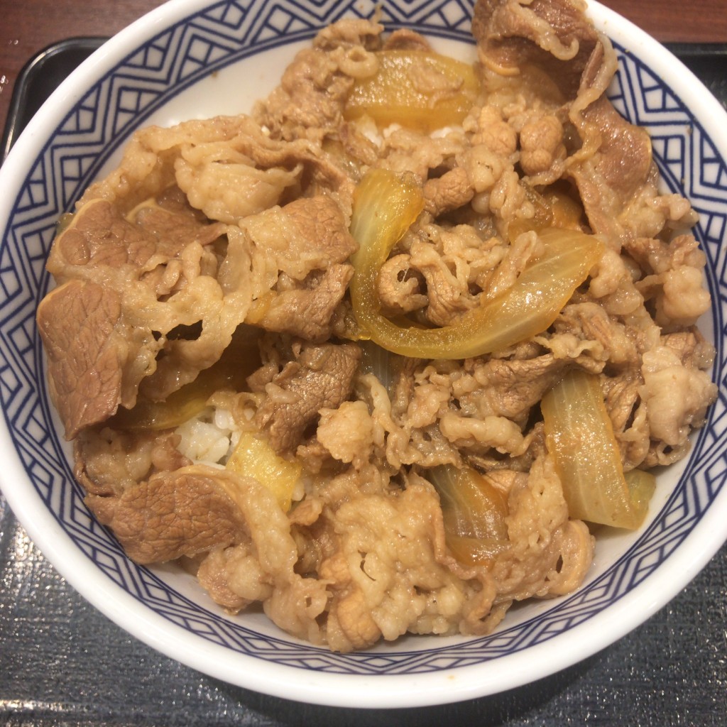 ユーザーが投稿した牛丼の写真 - 実際訪問したユーザーが直接撮影して投稿した外神田牛丼吉野家 秋葉原中央通り店の写真