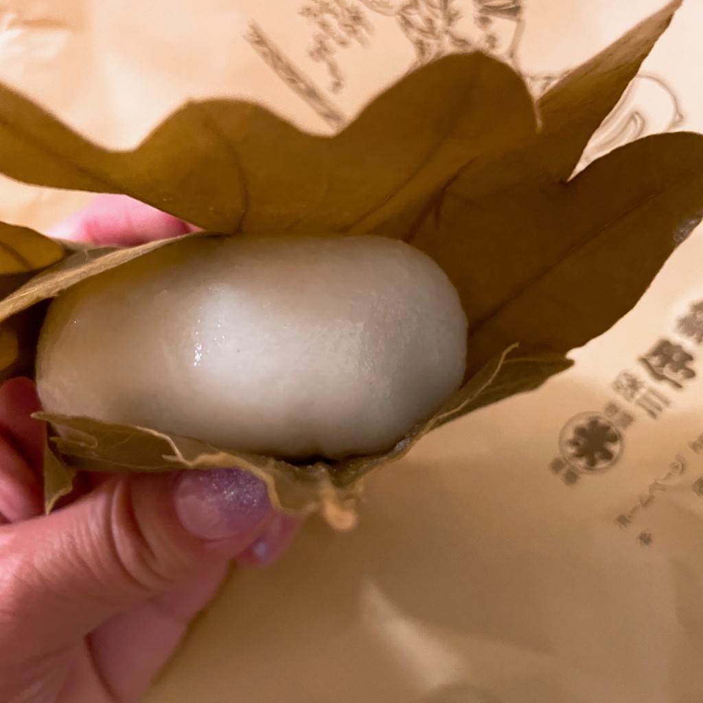 ユーザーが投稿した柏餅の写真 - 実際訪問したユーザーが直接撮影して投稿した富岡和菓子深川伊勢屋 本店の写真