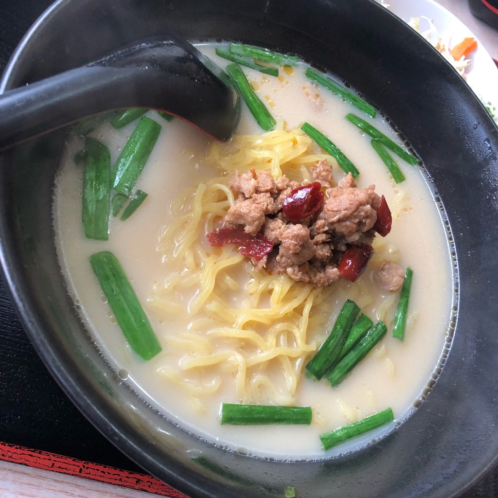 ユーザーが投稿した台湾とんこつラーメンの写真 - 実際訪問したユーザーが直接撮影して投稿した相川台湾料理美味館 天白店の写真