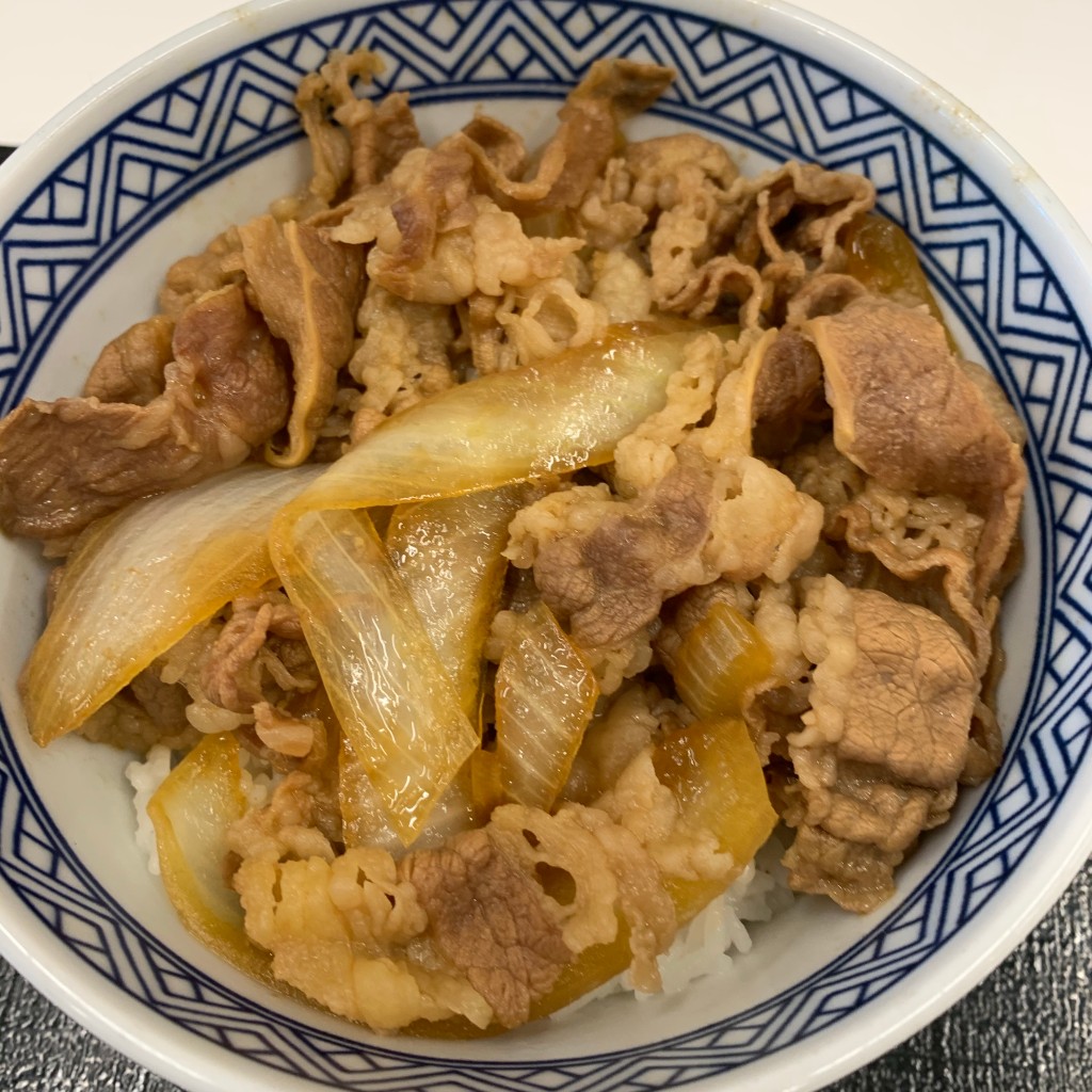 ユーザーが投稿した牛丼の写真 - 実際訪問したユーザーが直接撮影して投稿した幸町牛丼吉野家 茅ヶ崎駅南口店の写真