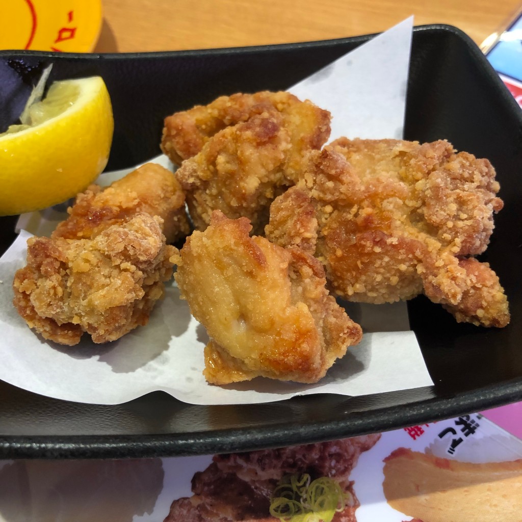 ユーザーが投稿した唐揚げの写真 - 実際訪問したユーザーが直接撮影して投稿した吉島回転寿司スシロー 魚津店の写真