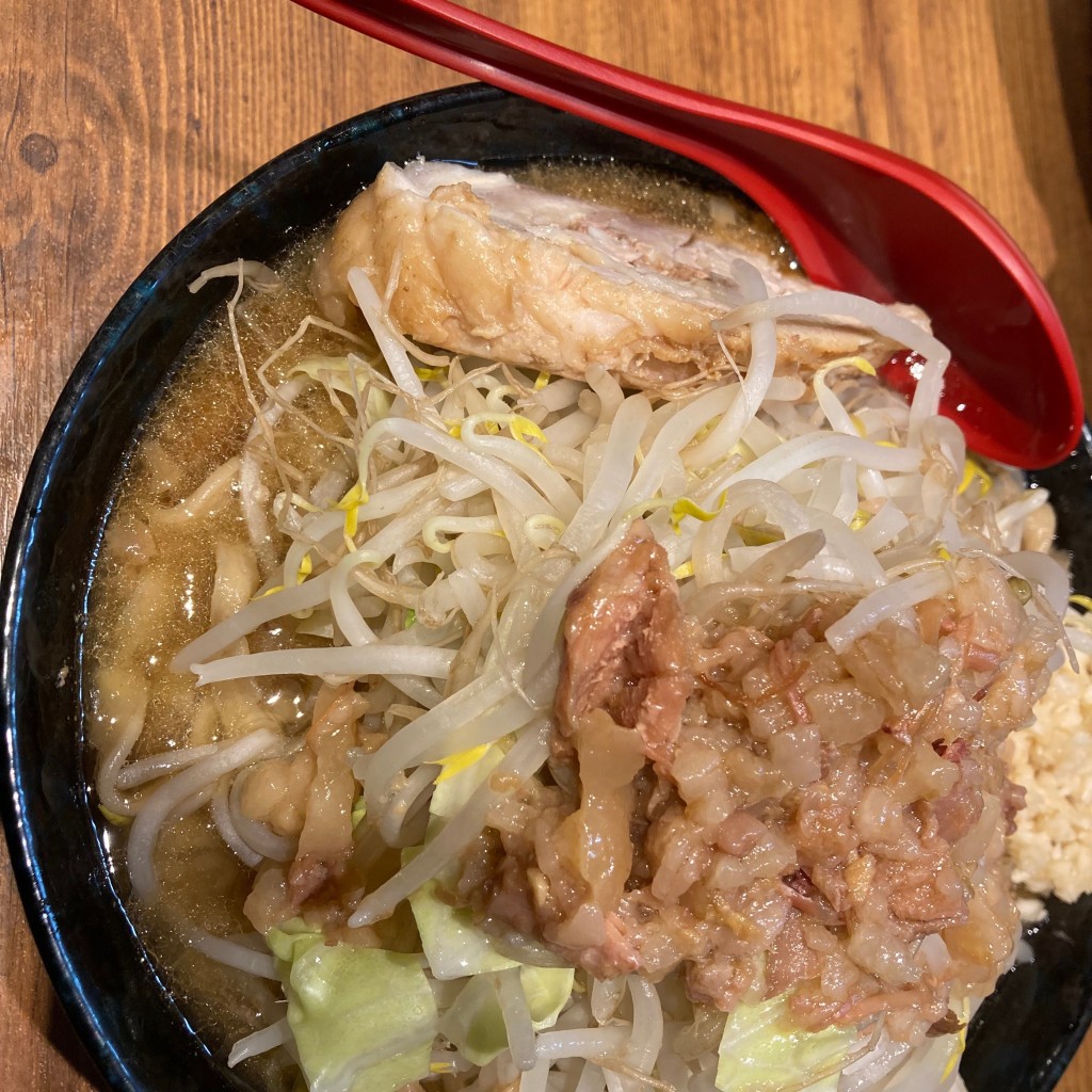 ユーザーが投稿したラーメンの写真 - 実際訪問したユーザーが直接撮影して投稿した日本橋人形町ラーメン / つけ麺火の豚 人形町駅前店の写真