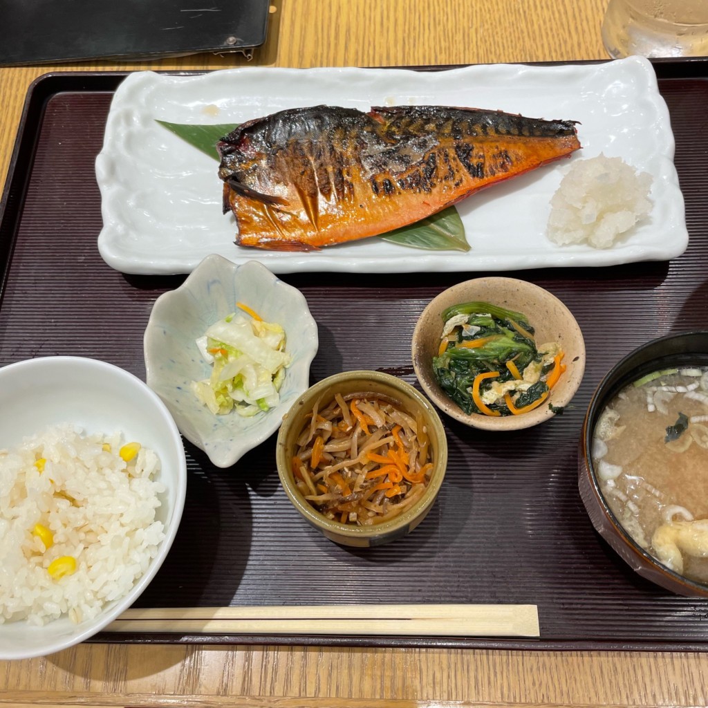 ユーザーが投稿した西京焼き御膳Lunchの写真 - 実際訪問したユーザーが直接撮影して投稿した道玄坂居酒屋菜な の写真