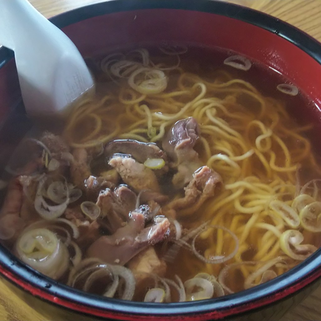 ユーザーが投稿した鳥もつラーメンの写真 - 実際訪問したユーザーが直接撮影して投稿した沖の町定食屋急行食堂の写真