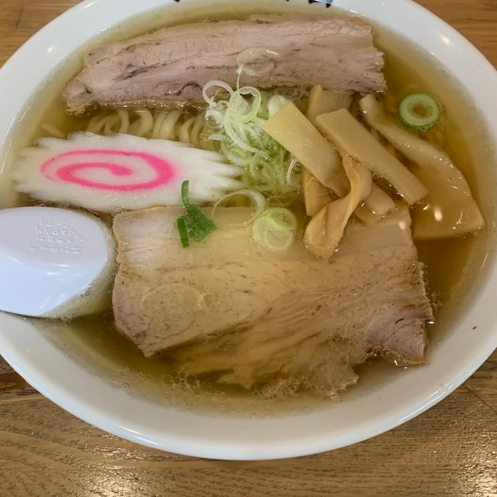 ユーザーが投稿したにんにくラーメンの写真 - 実際訪問したユーザーが直接撮影して投稿した田沼町ラーメン / つけ麺佐野青竹手打ちラーメン押山の写真