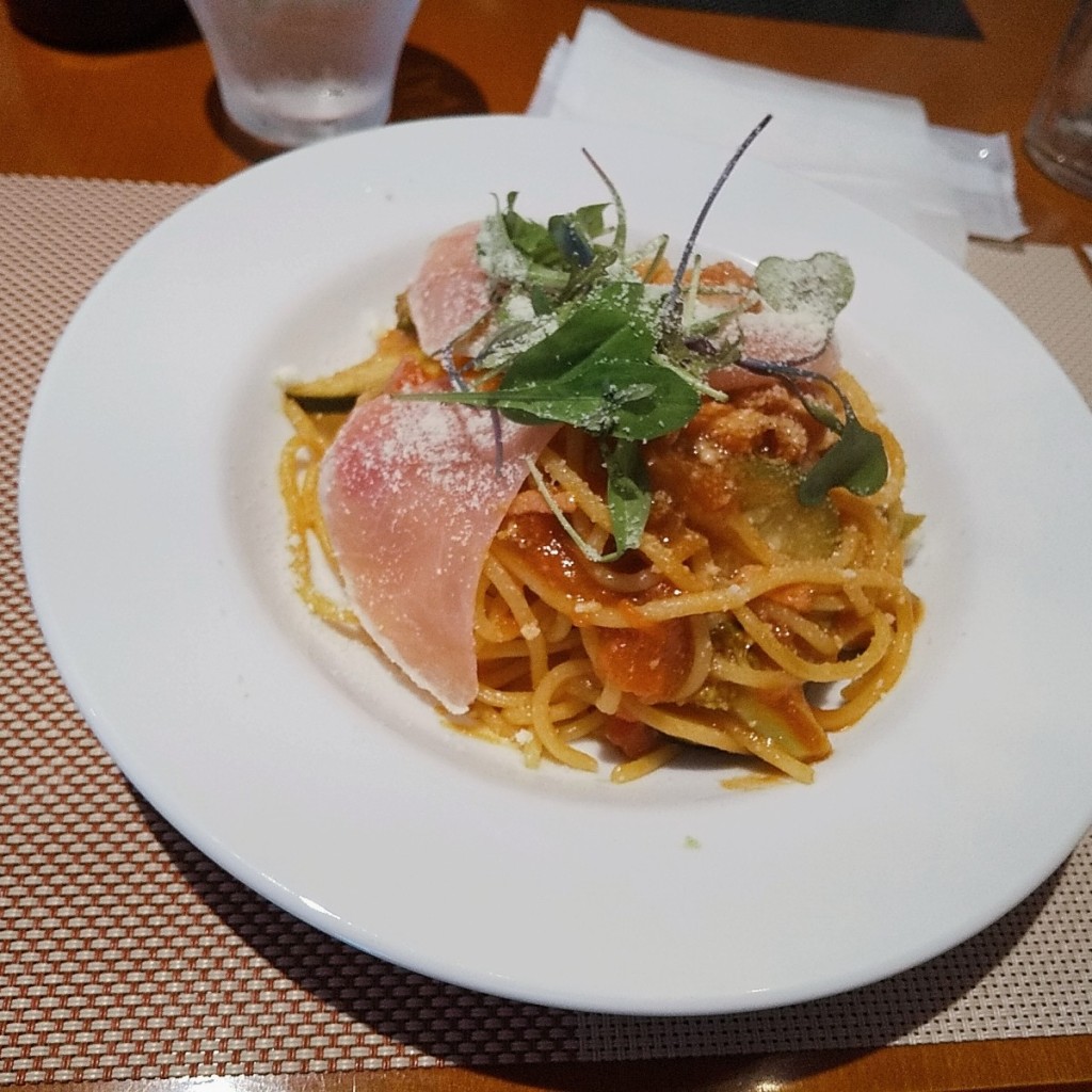 ユーザーが投稿したパスタセットの写真 - 実際訪問したユーザーが直接撮影して投稿した昭和町フレンチNAGELIBRE KAMIYAMAの写真