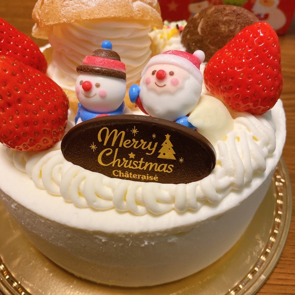 ユーザーが投稿したクリスマスケーキの写真 - 実際訪問したユーザーが直接撮影して投稿した東朝日町スイーツシャトレーゼ 松江駅通り店の写真