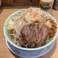 まぜそば - 実際訪問したユーザーが直接撮影して投稿した木場ラーメン専門店豚と脂。 木場店の写真のメニュー情報