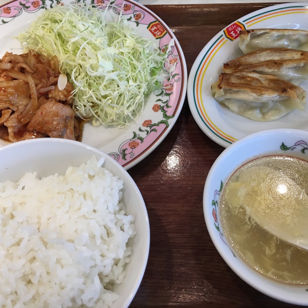 ユーザーが投稿した焼肉Lunchの写真 - 実際訪問したユーザーが直接撮影して投稿した中央南餃子餃子の王将 千葉ニュータウン中央店の写真