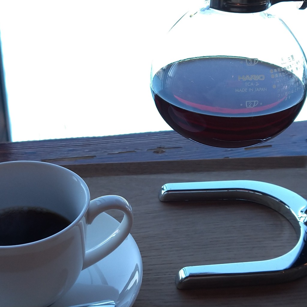ユーザーが投稿したコーヒーの写真 - 実際訪問したユーザーが直接撮影して投稿した西山町石地その他飲食店さかえ茶屋の写真