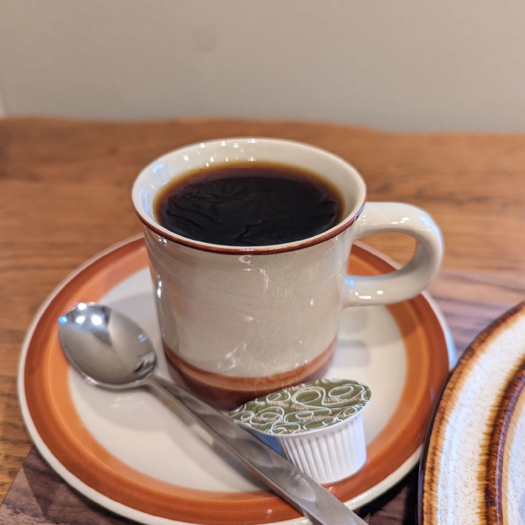 ユーザーが投稿したモーニングコーヒー ミルクの写真 - 実際訪問したユーザーが直接撮影して投稿した御影本町ハンバーガーHare maの写真