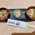 お刺身と天ぷら定食 - 実際訪問したユーザーが直接撮影して投稿した桜台魚介 / 海鮮料理酒菜と炭火 山海鮮の写真のメニュー情報