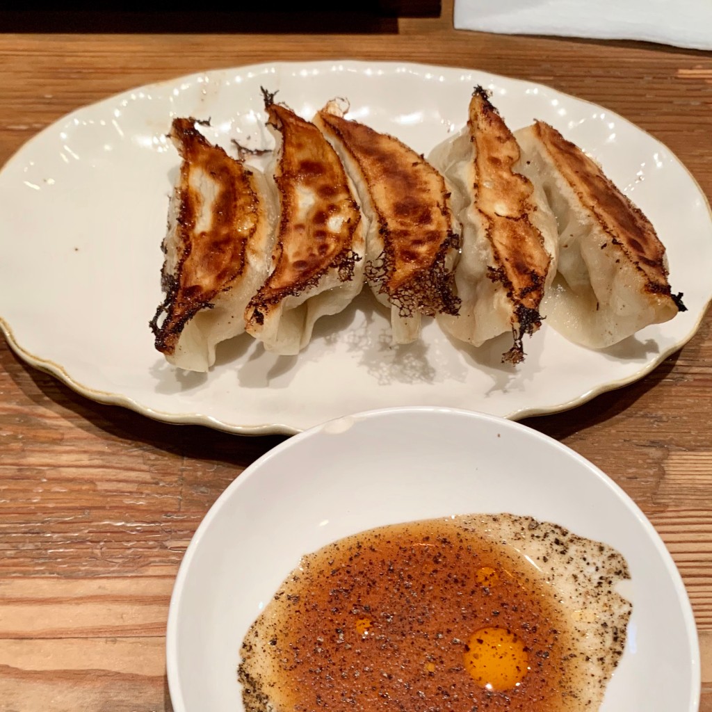 ユーザーが投稿した餃子の写真 - 実際訪問したユーザーが直接撮影して投稿した豊崎ラーメン専門店麺や輝 中津店の写真