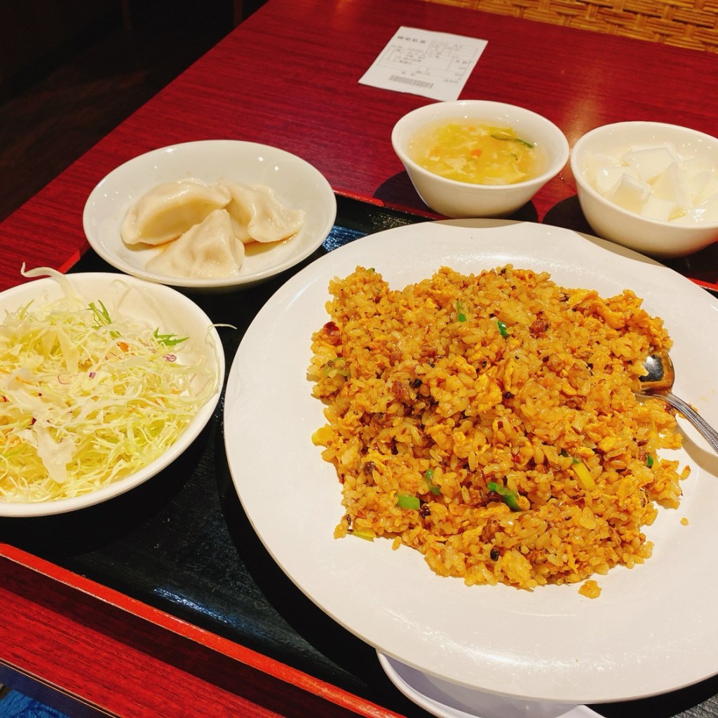 ユーザーが投稿した四川チャーハンの写真 - 実際訪問したユーザーが直接撮影して投稿した神南中華料理陳家私菜 渋谷店の写真