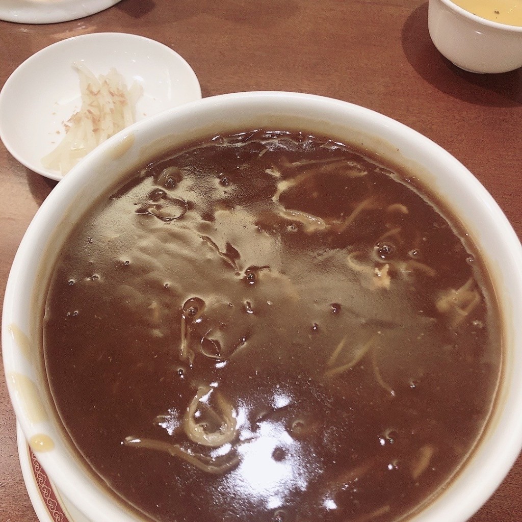 ユーザーが投稿した魚翅湯麺の写真 - 実際訪問したユーザーが直接撮影して投稿した丸の内中華料理筑紫樓 丸の内店の写真