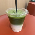 抹茶ラテ - 実際訪問したユーザーが直接撮影して投稿した八島町カフェ茶フェ ちゃきち 高崎モントレー店の写真のメニュー情報