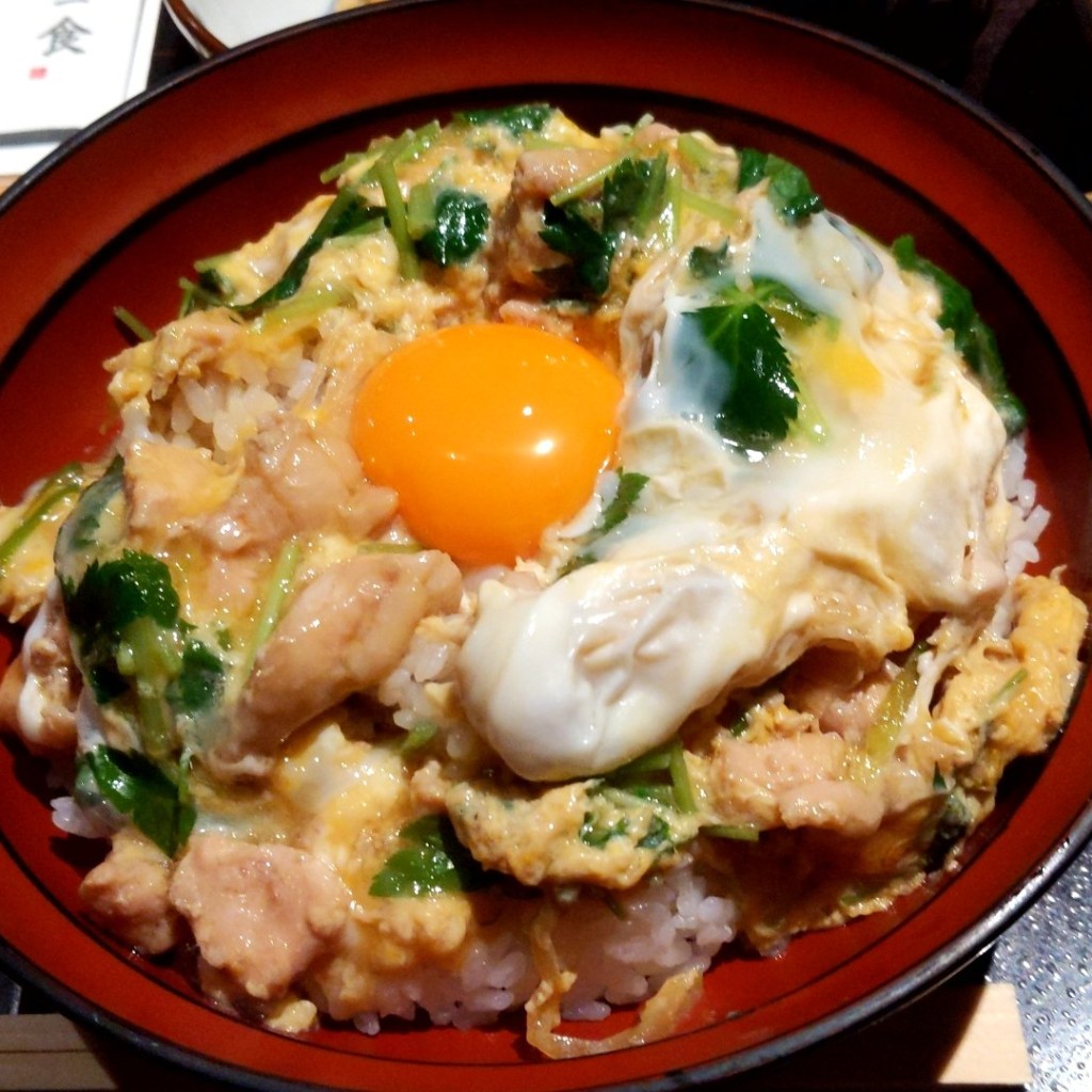 ユーザーが投稿した親子丼の写真 - 実際訪問したユーザーが直接撮影して投稿した紀尾井町ワインバー赤坂 鳥幸の写真