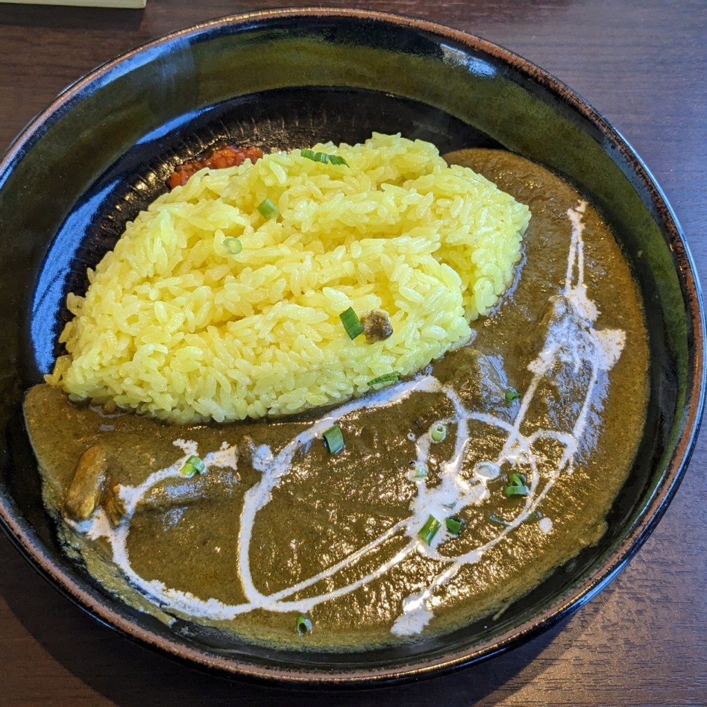 ユーザーが投稿したCurry rice lunchの写真 - 実際訪問したユーザーが直接撮影して投稿した山隈カレーインド食堂 ムランカリーの写真