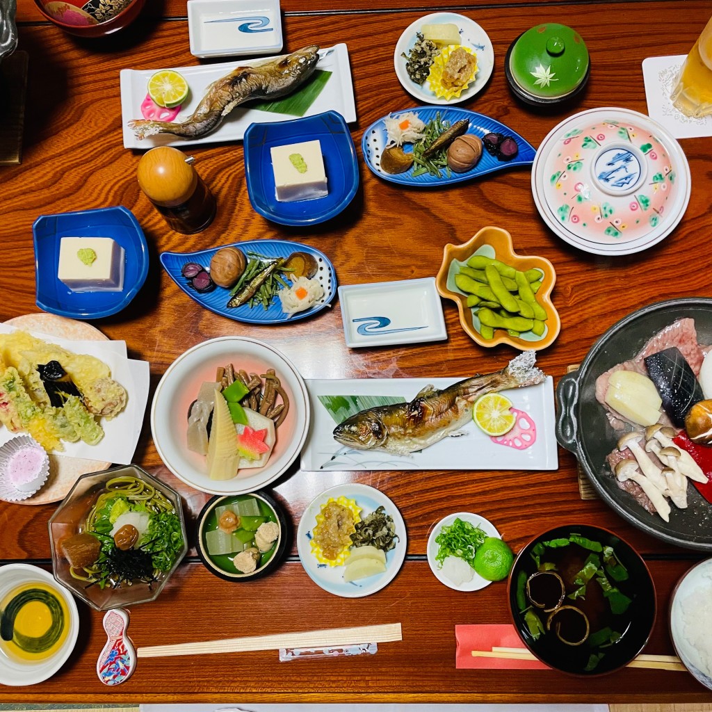 食べる子さんが投稿した龍神村龍神旅館のお店有軒屋旅館/アリノキヤリョカンの写真