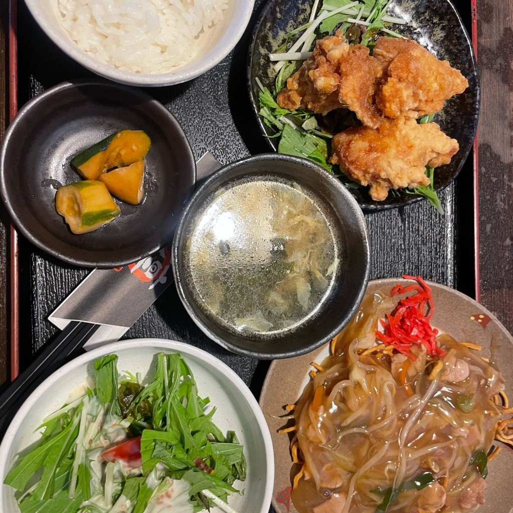 ユーザーが投稿した日替わりランチの写真 - 実際訪問したユーザーが直接撮影して投稿した入船中華料理中国食房 凛の写真