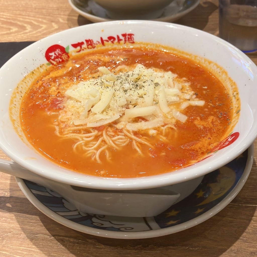 ユーザーが投稿した太陽のラーメンの写真 - 実際訪問したユーザーが直接撮影して投稿した豊洲ラーメン専門店太陽のトマト麺 豊洲店の写真