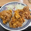 から揚丼 - 実際訪問したユーザーが直接撮影して投稿した菊川牛丼吉野家 菊川駅前店の写真のメニュー情報