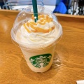 キャラメルフラペチーノ - 実際訪問したユーザーが直接撮影して投稿した宮下通カフェスターバックスコーヒー イオンモール旭川駅前店の写真のメニュー情報