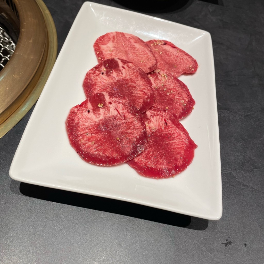 ユーザーが投稿したタン塩の写真 - 実際訪問したユーザーが直接撮影して投稿した日本橋焼肉焼肉チャンピオン 日本橋高島屋S.C.店の写真