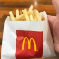 マックフライポテト - 実際訪問したユーザーが直接撮影して投稿した上高津ファーストフードマクドナルド イオンモール土浦店の写真のメニュー情報