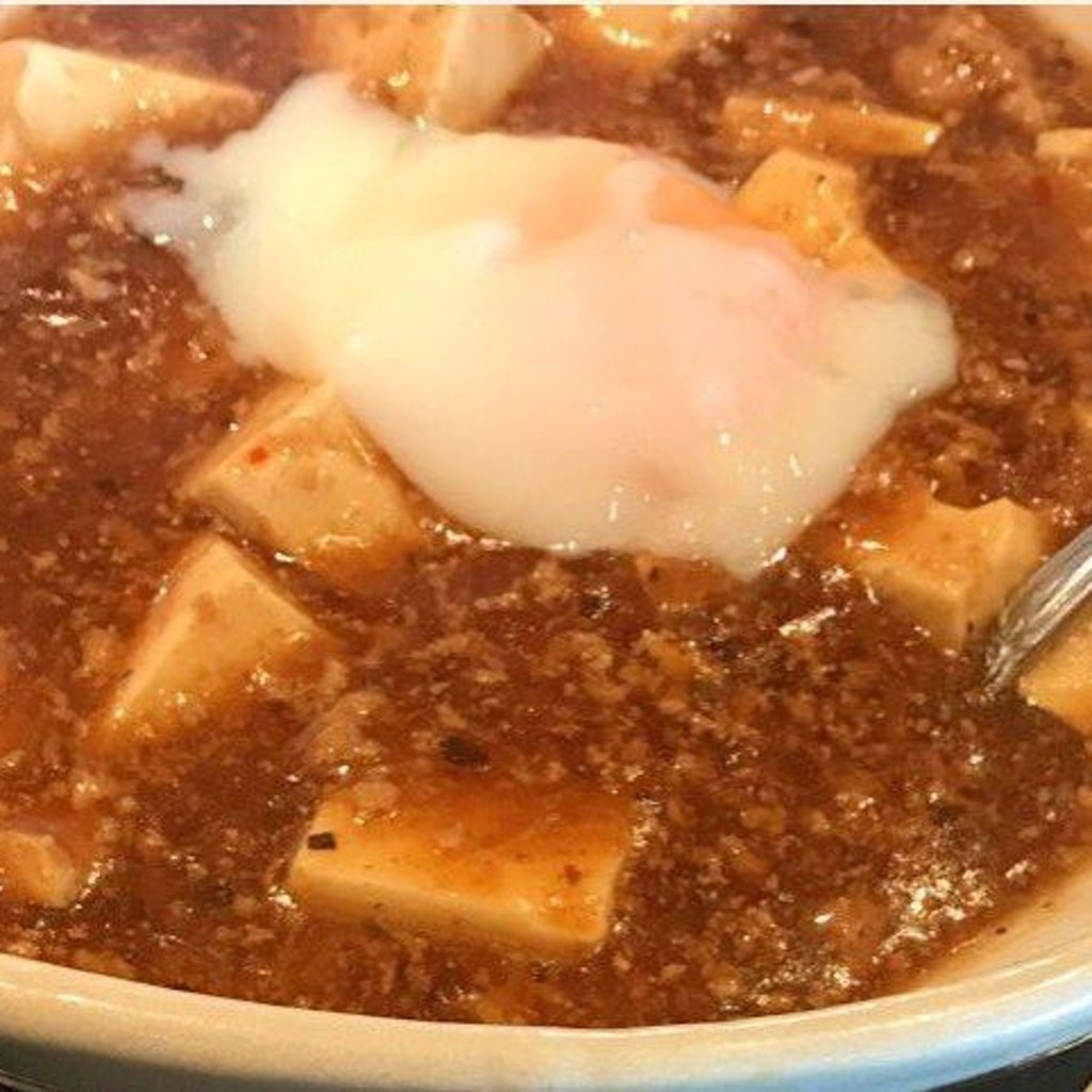 ユーザーが投稿した麻婆豆腐定食の写真 - 実際訪問したユーザーが直接撮影して投稿した浜松町居酒屋フジヤマ桜 浜松町店の写真