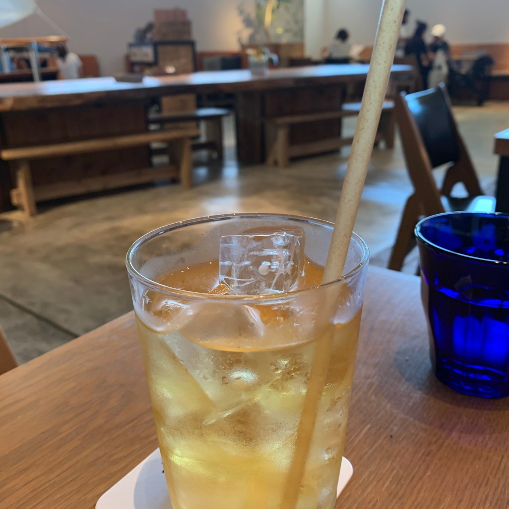 ユーザーが投稿したアップルジュースの写真 - 実際訪問したユーザーが直接撮影して投稿した千里万博公園カフェRHC CAFE 大阪店の写真