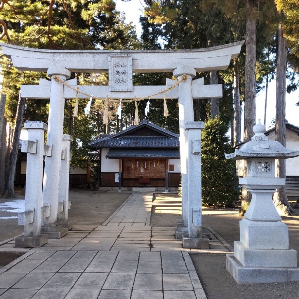 実際訪問したユーザーが直接撮影して投稿した広丘原新田神社山ノ神社の写真