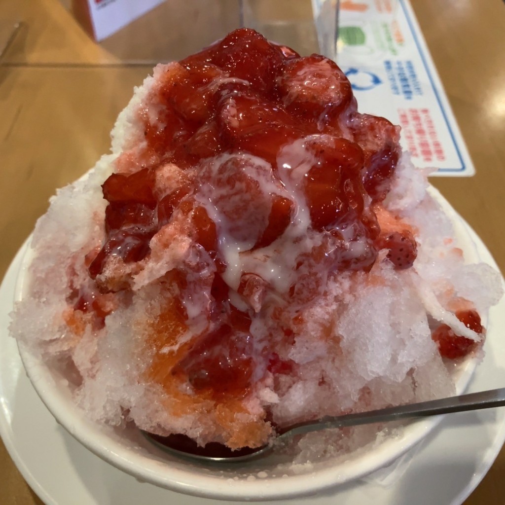 ユーザーが投稿した氷 果肉の写真 - 実際訪問したユーザーが直接撮影して投稿した千石ファミリーレストランガスト 江東千石店の写真