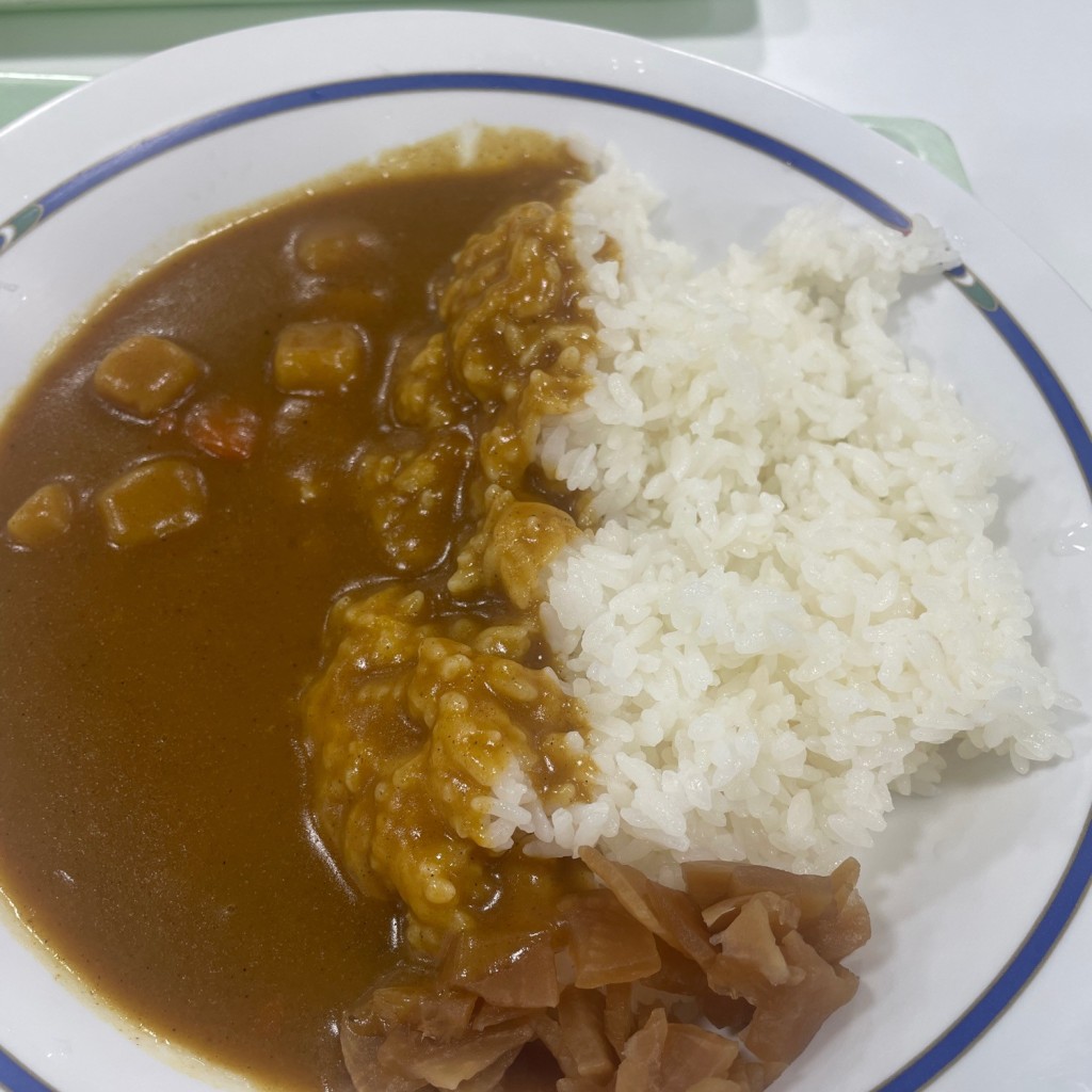 ユーザーが投稿したカレーライスの写真 - 実際訪問したユーザーが直接撮影して投稿した下大久保学食 / 職員食堂埼玉大学 第2食堂の写真