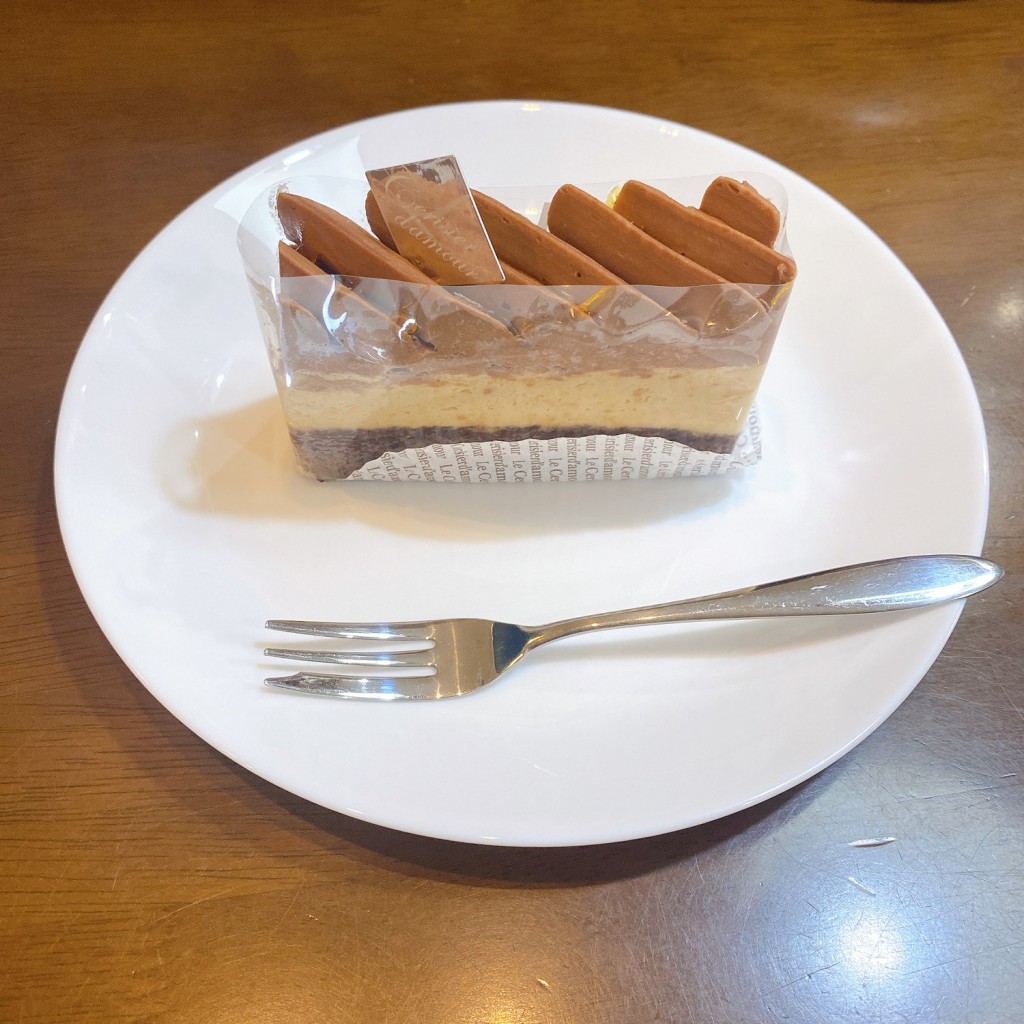 ユーザーが投稿したチョコムースケーキの写真 - 実際訪問したユーザーが直接撮影して投稿した上坂町ケーキル・スリジェダムール 犬山店の写真