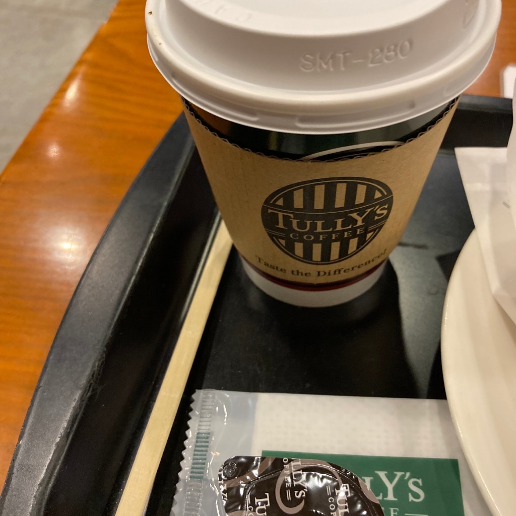 ユーザーが投稿したコーヒー カフェオレモナーレの写真 - 実際訪問したユーザーが直接撮影して投稿した中洲カフェタリーズコーヒー 中洲ゲイツ店の写真