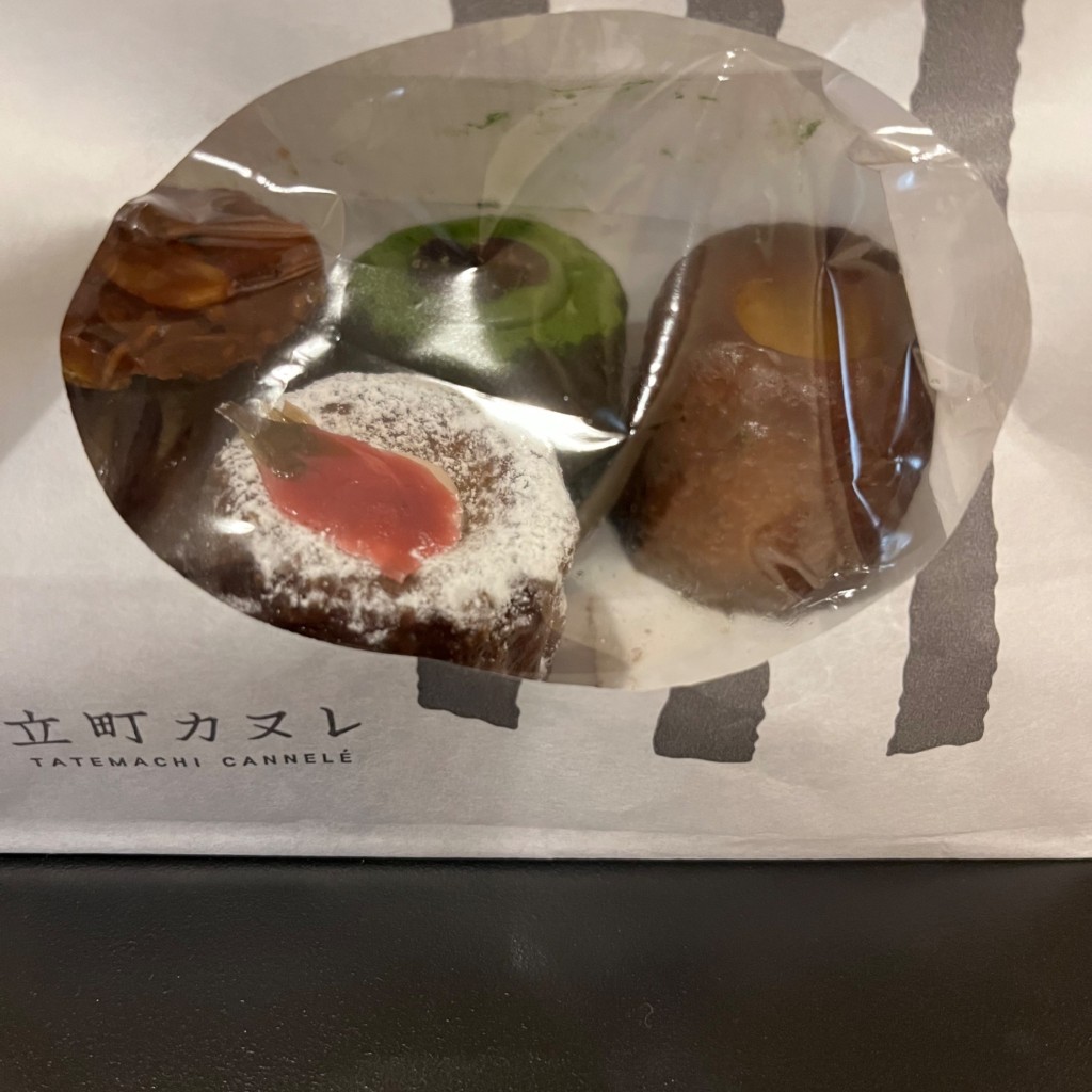 ユーザーが投稿したさくら カヌレ  春の季節商品の写真 - 実際訪問したユーザーが直接撮影して投稿した立町スイーツ立町カヌレの写真