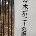 実際訪問したユーザーが直接撮影して投稿した代々木神園町公園代々木ポニー公園の写真