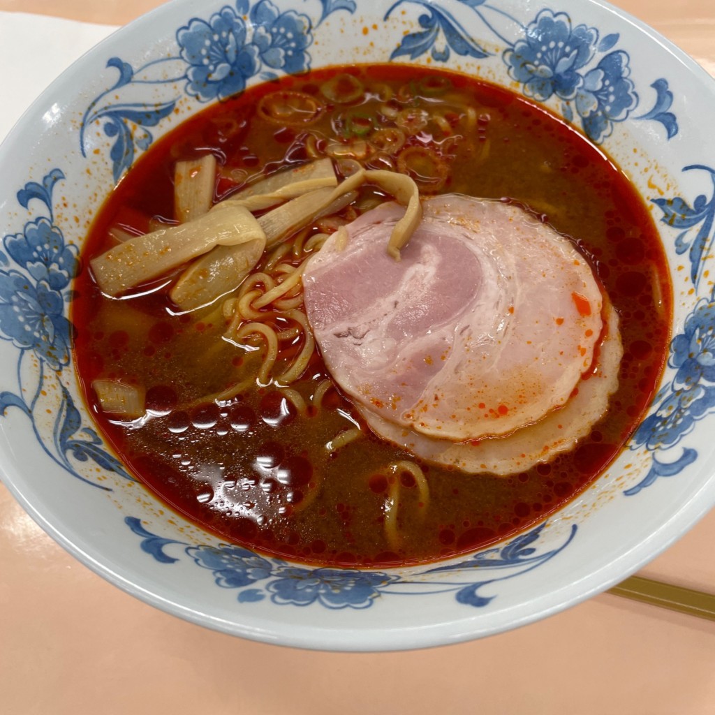 ユーザーが投稿した辛味噌ラーメンの写真 - 実際訪問したユーザーが直接撮影して投稿した本郷定食屋東京大学 本郷第二食堂の写真